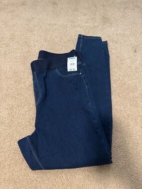 Women’s Dark Blue Pull-On Jeggings - Talbots